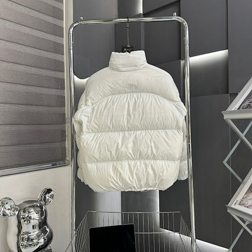 The North Face White Nuptse 700-Fill Down Jacket