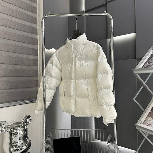 The North Face White Nuptse 700-Fill Down Jacket