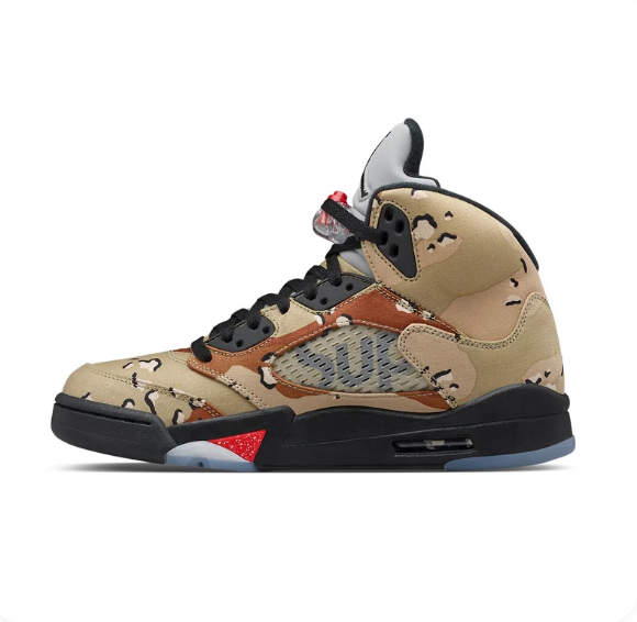 Air Jordan 5 Retro x Supreme 'Desert Camo'