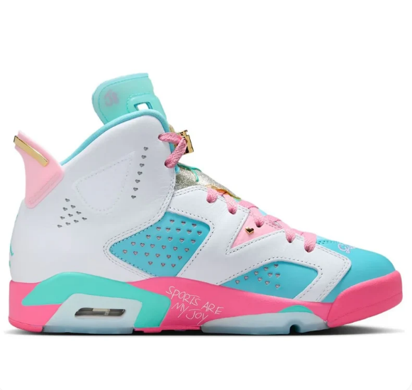 Women's Air Jordan 6 Retro Doernbecher 'Jillian'