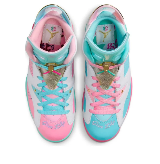 Women's Air Jordan 6 Retro Doernbecher 'Jillian'