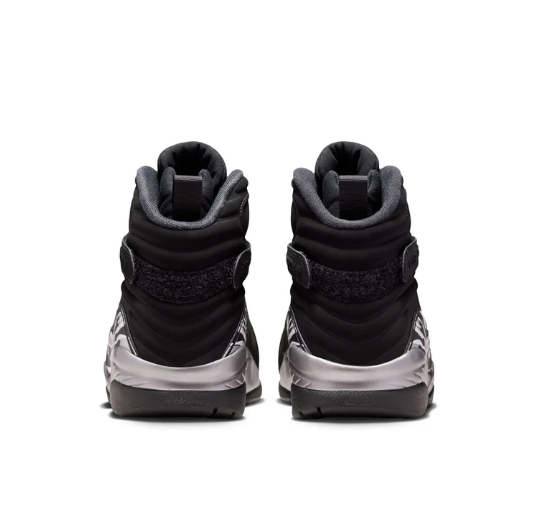 Air Jordan 8 Retro 'Black/White/Light Graphite'