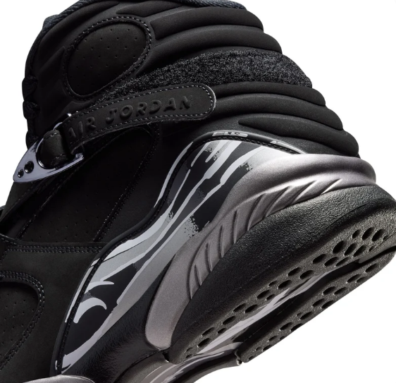 Air Jordan 8 Retro 'Black/White/Light Graphite'
