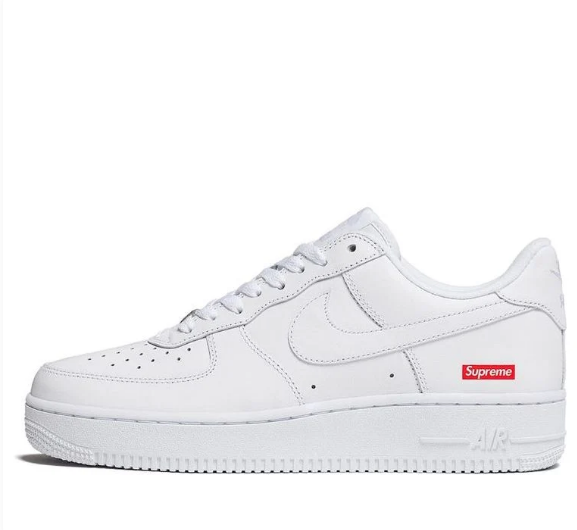 Nike x Supreme Air Force 1 Low 'Box Logo - White'