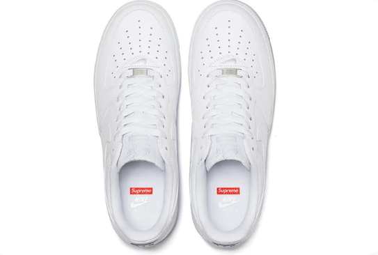 Nike x Supreme Air Force 1 Low 'Box Logo - White'