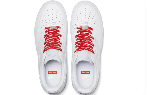 Nike x Supreme Air Force 1 Low 'Box Logo - White'