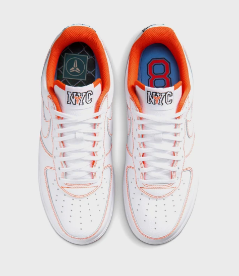 Nike Air Force 1 Low Pro '07 'White/Safety Orange'