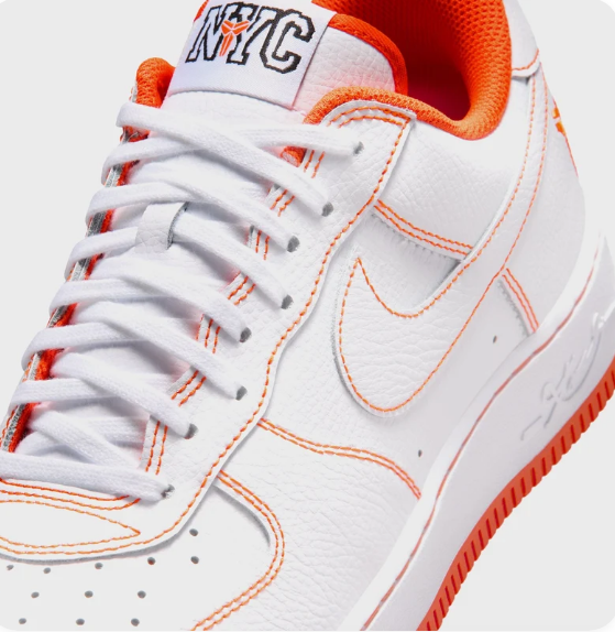 Nike Air Force 1 Low Pro '07 'White/Safety Orange'