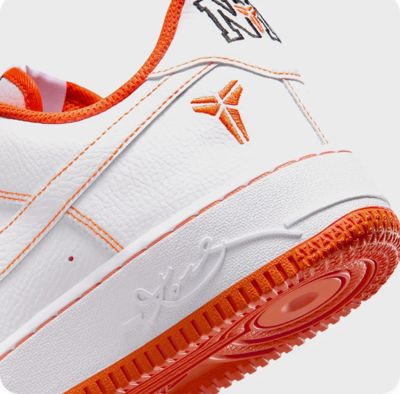 Nike Air Force 1 Low Pro '07 'White/Safety Orange'