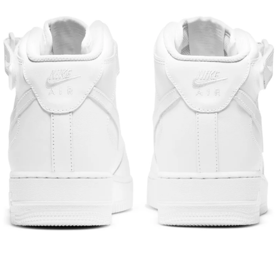 Nike Air Force 1 Mid '07 'Triple White'