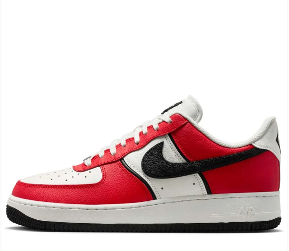 Nike Air Force 1 '07 LV8 'University Red/Black'