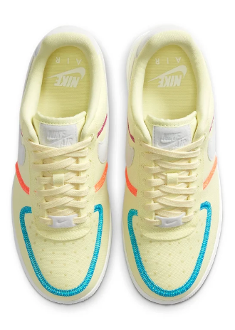 Nike Air Force 1 '07 Low LX 'Stitched Canvas - Life Lime' (WMNS)