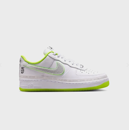 Nike Air Force 1 '07 'White/White/Barely Volt/Black'