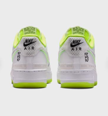Nike Air Force 1 '07 'White/White/Barely Volt/Black'
