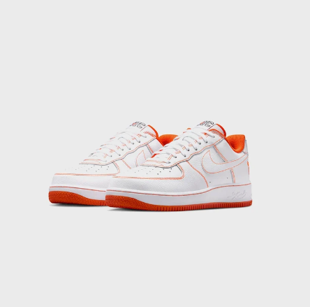 Nike Air Force 1 Low Protro - White  Safety Orange $145