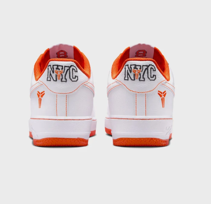 Nike Air Force 1 Low Protro - White  Safety Orange $145