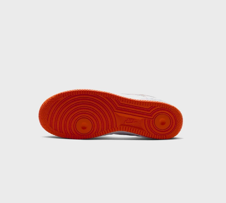 Nike Air Force 1 Low Protro - White  Safety Orange $145