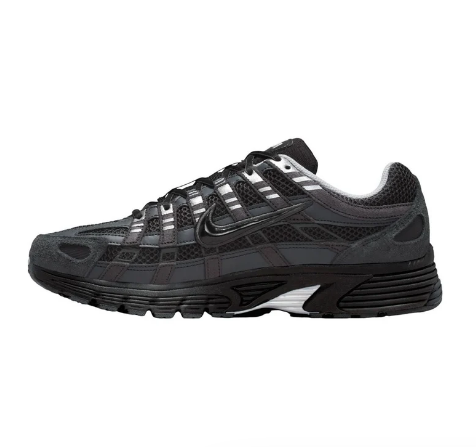 Nike P-6000 Suede 'Anthracite/Black/Chrome/Metallic Silver'