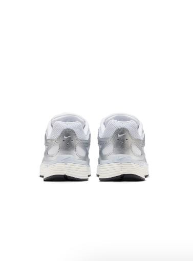 Women's Nike P-6000 'White/Metallic Silver'