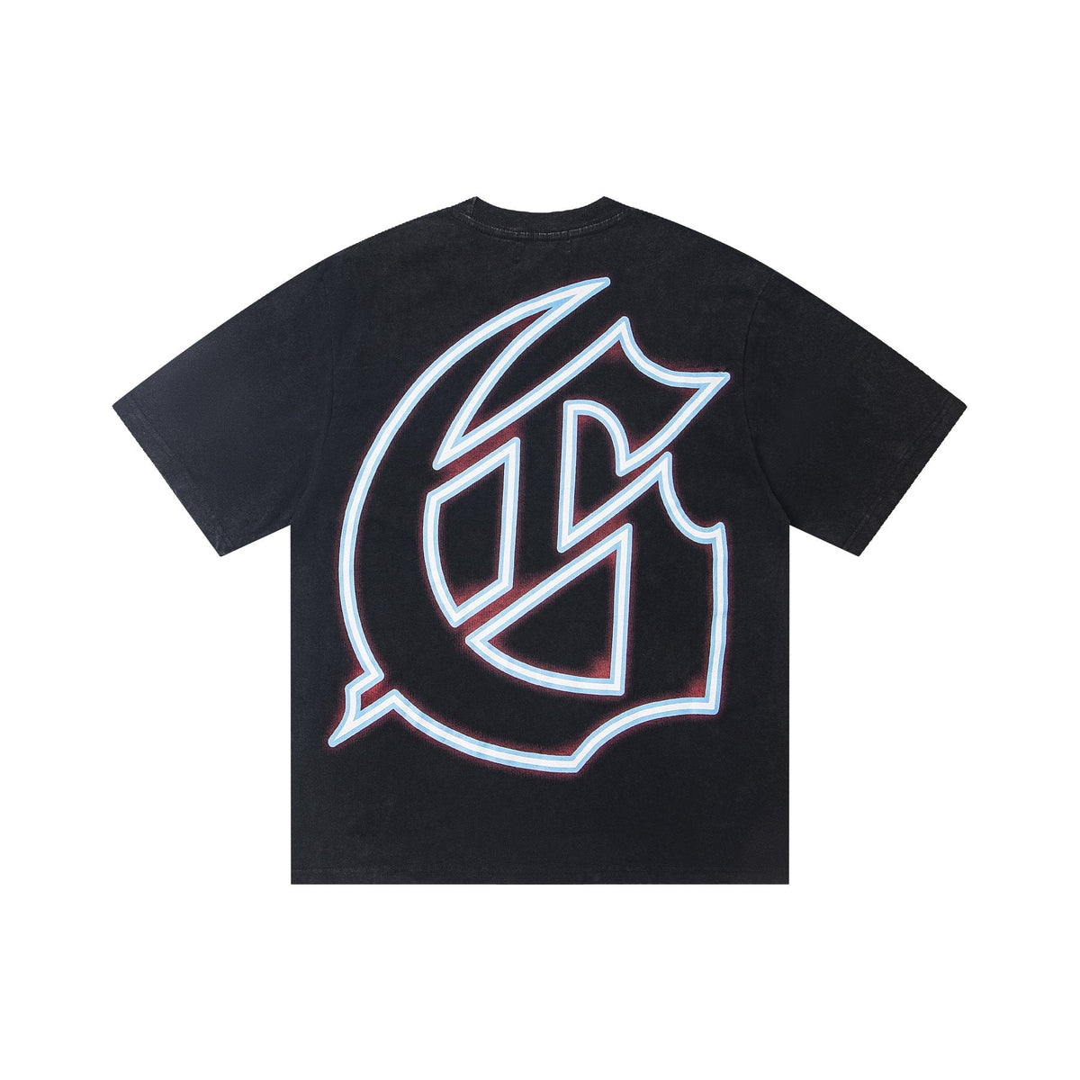 Godspeed Skull & Car Graphic Short-Sleeve T-Shirt