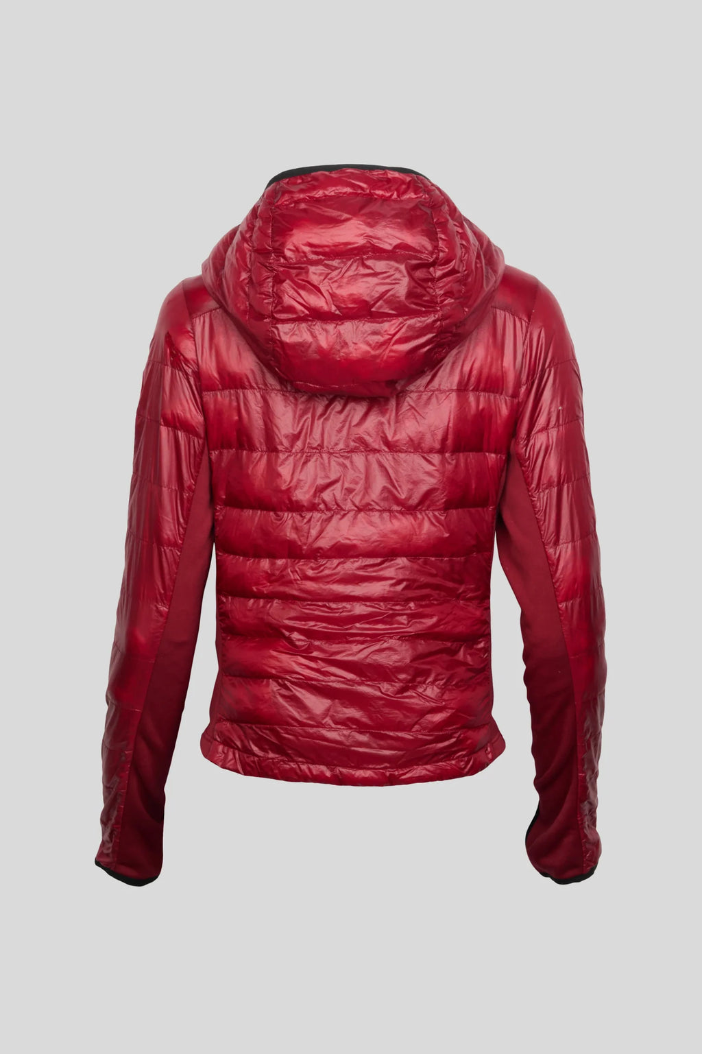 Canada Goose Red Hybridge Lite Hooded Down Jacket