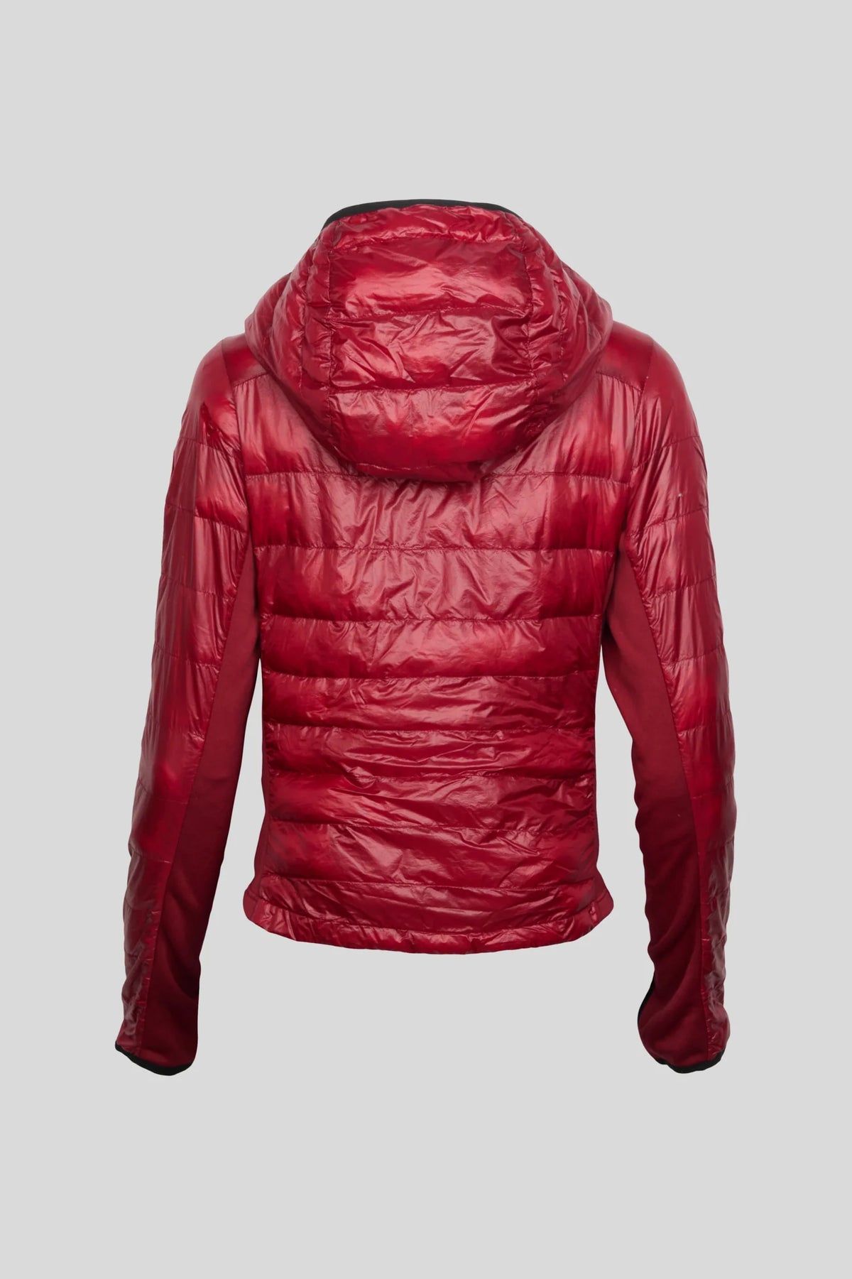 Canada Goose Red Hybridge Lite Hooded Down Jacket