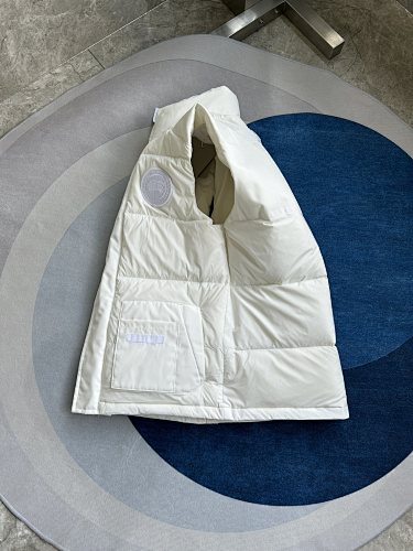 Canada Goose Cream White Down Vest