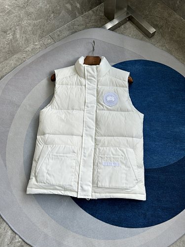 Canada Goose Cream White Down Vest