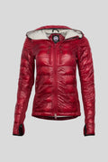 Canada Goose Red Hybridge Lite Hooded Down Jacket